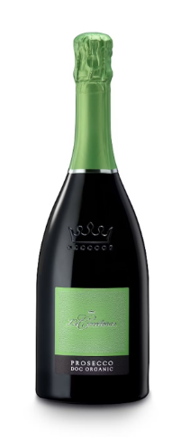 Dzirkstošais vīns LE CONTESSE Prosecco DOC Treviso, Brut Organic, 11%, 0.75l